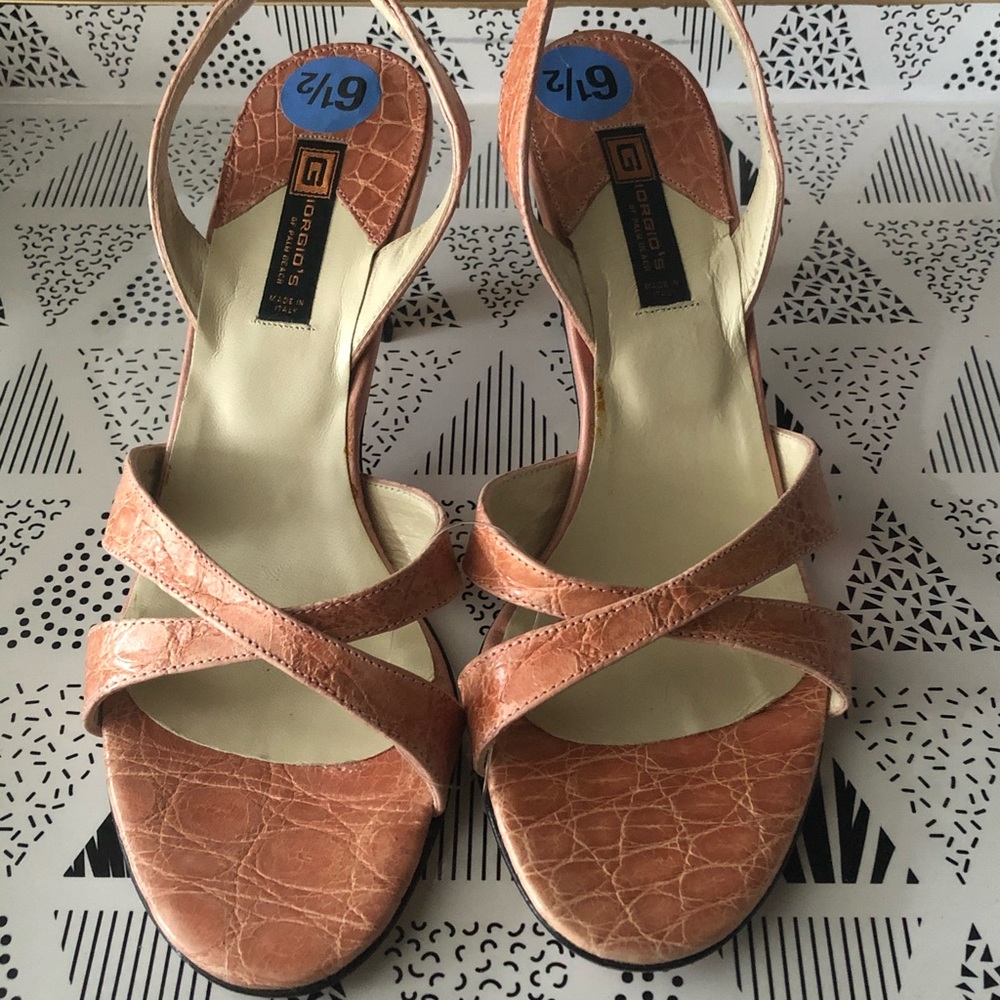 Giorgio’s of Palm Beach Alligator heels
